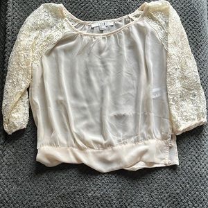 Off white size, small, designs on arm